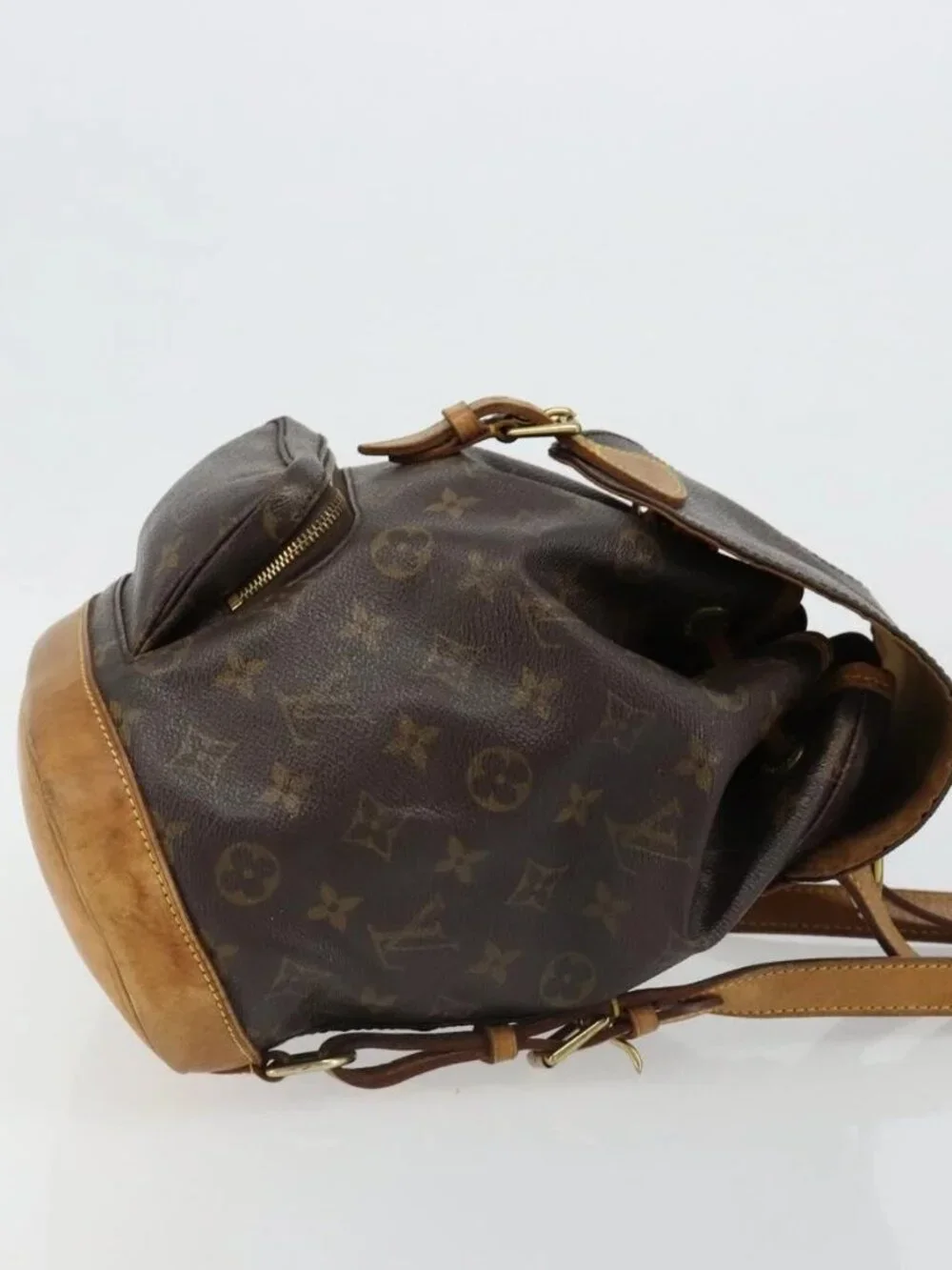 LOUIS VUITTON Monogram Montsouris MM Backpack M51136 LV Auth 184621